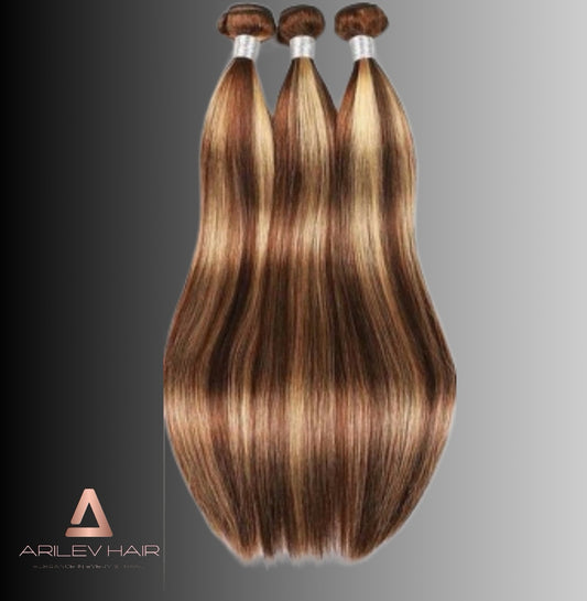 Arilev Hair Bundles Straight Honey